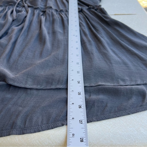 Free People Tie Front BoHo with Bell Sleeves Women Size Medium - Picture 4 of 8